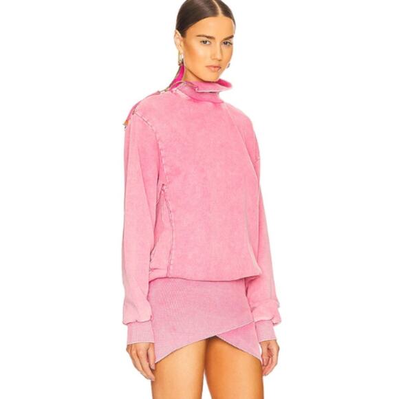 retrofete Charlotte Dress in Flamingo Pink NWT Size XS - Picture 2 of 3